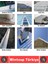 Uzun Ömürlü Su Nem Küfe Dayanıklı Çok Amaçlı Kırmızı Montaj Onarım Tamir Bantı 48 mm x 10 Metre 2