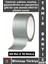 Uzun Ömürlü Su Nem Küfe Dayanıklı Çok Amaçlı Gri Montaj Onarım Tamir Bantı 48 mm x 10 Metre 2 Adet 1
