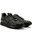 Erkek Siyah Bağcıklı Hakiki Deri Comfort Sneaker 2