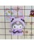 Sanrio Peluş Keychain Hello Kitty Kawaii Kuromi Karikatür Anahtar Zincir Kolye Melody Cinnamoroll Pochacco Sırt Çantası Dekorasyon Hediyeleri Renk: Kuromi (Yurt Dışından) 1