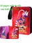 ★ Fd Pokemones Albüm Bağlayıcı Fotokard Pu Fermuar Fotoğraf Albüm Albüm Carte Tutucu Oyuncaklar Klasör Mektupları Pokemones Kartları Kartları: 4 Cep 50 Sayfa (Yurt Dışından) 1