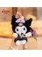 Aoger Sanrio Ziy Serisi Kuromi Doll Peluş Oyuncaklar Karikatür Sevimli Oda Dekorasyonu Sırt Çantası Kolye Çocuk Oyuncak Hediyesi: 15CM (Yurt Dışından) 1