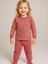 Kız Çocuk Çiçek Desenli Pamuklu Yumuşak Dokulu Pijama Takımı 4