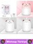 Portatif Sessiz Çalışır Şık Sevimli Kedi Tasarımlı Humidifier USB Şarjlı Oda Hava Nemlendirici 250ML 4