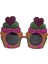 Hawaian Retro Cupcake Muffin Şekilli Parti Gözlüğü 2