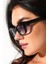 Kadın Siyah Cat Eyes UV400 Güneş Gözlüğü 23009 C2 Çift Renk 2