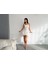 Mottisfashion Askılı Tulum Elbise - Beyaz 3