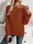 Mottisfashion Kadın Uzun Kollu Tek Omuzu Açık Triko Bluz 3