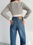 Mottisfashion Kadın Uzun Kollu Balıkçı Yaka Crop Triko Bluz 9