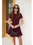 Mottisfashion Kadın Kısa Kollu Kiloş Ithal Krep Elbise 1