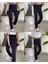 Mottisfashion Kadın Yüksek Bel Full Likralı Krep Kumaş Pantolon 9