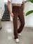Mottisfashion Kadın Yüksek Bel Full Likralı Krep Kumaş Pantolon 5