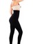 Kadın Siyah Korse Tayt 2125 1
