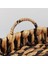 Mylamp Siyahi Dekoratif Siyah & Doğal Renk Büyük Boy Su Sümbülü Tepsi 51X7 cm 4