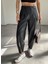 Mottisfashion Kadın Deri Kumaş Şardolu Balon Pantolon 1