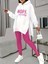 Mottisfashion Kadın Uzun Kollu Kapşonlu Bağcıklı Viskon Iki Iplik Sweat 2