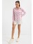 Mottisfashion 3964 Hafif Dökümlü Saten Gömlek - B.pembe 2