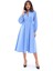 Mottisfashion 6966 Elbise-Koyu Mavi 7