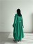 Mottisfashion Kapitone Deri Trench - Yeşil 3