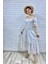 Mottisfashion Beyaz Dantelli New Elbise 1