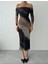 Mottisfashion Sevilla Madonna Yaka Tül Elbise 2
