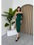 Mottisfashion Polack Tek Omuz Tül Elbise 7