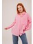 Mottisfashion Salaş Kesim Cepli Pembe Gömlek 1