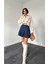 Mottisfashion Krem Taş Işlemeli Gömlek 5