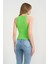 Mottisfashion Örme Bisiklet Yaka Atlet - Yeşil 10