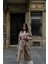 Mottisfashion Yılan Desen Trench - Bej 4