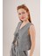 Mottisfashion Ön Bağlama Detaylı Yelek ve Pantolon Antrasit Ikili Takım 2