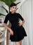 Mottisfashion Crem Pliseli Elbise 3