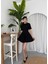 Mottisfashion Crem Pliseli Elbise 6