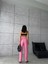 Mottisfashion Pantolon Kapalı Cep 3 Düğme Detaylı - Pembe 6