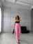 Mottisfashion Pantolon Kapalı Cep 3 Düğme Detaylı - Pembe 8