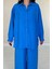 Mottisfashion Saks Alice Gömlek ve Bol Kesim Pantolon Takım 3