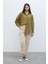 Mottisfashion Uzun Kol Gömlek - Koyu Haki 1