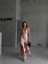Mottisfashion Strablez Sandy Elbise Yanları Katlı - Bej 3