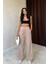 Mottisfashion Bej Yanları Şeritli Pantolon 3