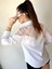 Mottisfashion Kadın Püskül Detay Poplin Gömlek Bluz Fırsat Ürün 6
