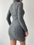 Mottisfashion Livorna Boğazlı Mini Elbise 8