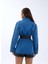 Mottisfashion 6578 Kot Ceket-Mavi 3