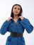Mottisfashion 6578 Kot Ceket-Mavi 7