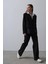 Mottisfashion Kalpli Ceket Takım - Siyah 5