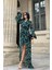 Mottisfashion Desenli Desenli Fırfırlı Elbise 6