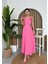Mottisfashion Matilda Gül Ip Askılı Elbise 4