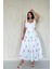 Mottisfashion Kırmızı Sıfır Kol Fırfırlı Elbise 1