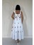 Mottisfashion Kırmızı Sıfır Kol Fırfırlı Elbise 4