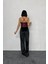 Mottisfashion Bordo Askılı Degaje Bluz 3
