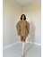 Mottisfashion Camel Iki Düğmeli Manto 1